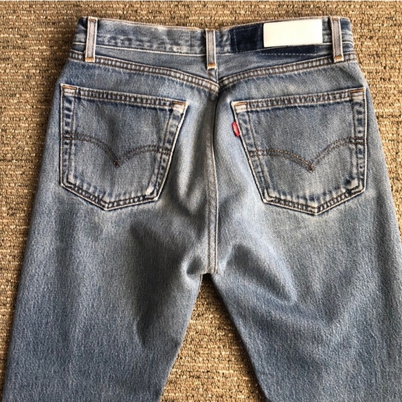 RE/DONE Levi’s Skinny Straight Jean - Picture 6 of 13